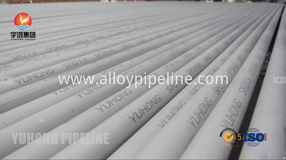 asme sa213 tp304 stainless steel seamless tube for heat exchanger and boiler